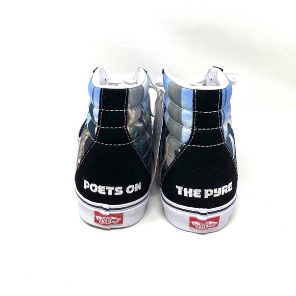 VANS SK8-HI MOCA Frances Black Men’s High Top Suede Canvas Sneakers VN0A5KRHA55 - Picture 3 of 9